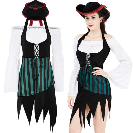 Pirates of the Caribbean Women Pirates Cosplay Costume