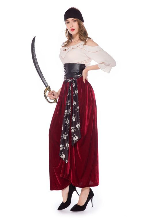 Pirates of the Caribbean Women Pirates Stage Cosplay Costume