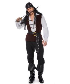 Pirates of the Caribbean Skull Symbol Cosplay Costume