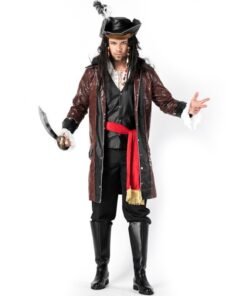 Pirates of the Caribbean Men Pirates Cosplay Costume