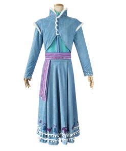 Frozen Anna Princess Dress Cosplay Costume