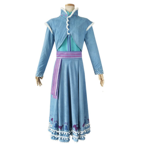 Frozen Anna Princess Dress Cosplay Costume