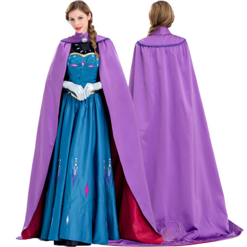 Frozen Anna Princess Dress Cosplay Costume