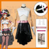 One Piece Nami Battle Outfit Cosplay Costume