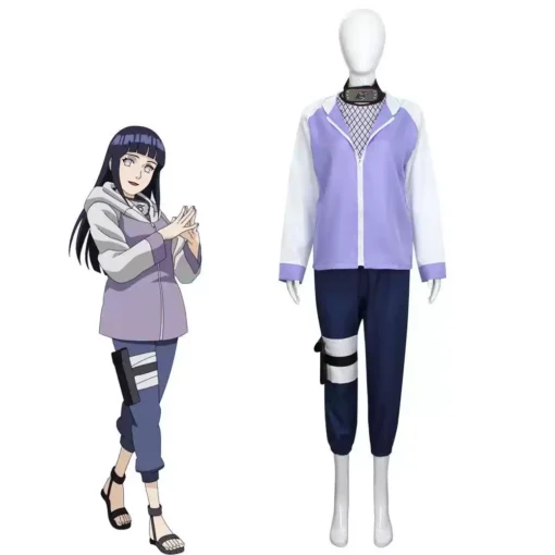 Naruto Hyuuga Hinata Cosplay Costume