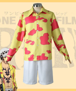 One Piece Trafalgar Law Shirt Cosplay Costume