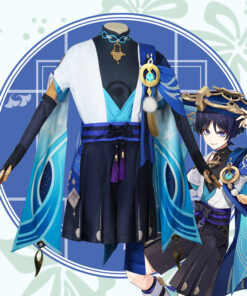 Genshin Impact Wanderer Stray Cosplay Costume