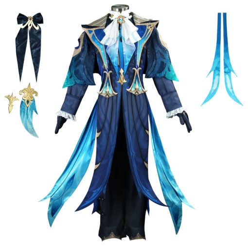 Genshin Impact Neuvillette Cosplay Costume