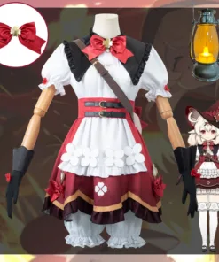 Genshin Impact Klee Blossoming Starlight Cosplay Costume