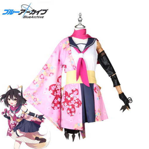 Blue Archive Kuda Izuna Cosplay Costume