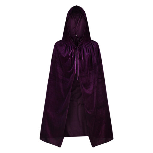 Hocus Pocus Purple Cloak Cosplay Costume