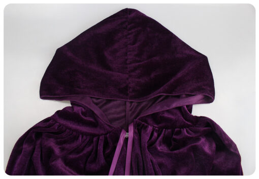 Hocus Pocus Purple Cloak Cosplay Costume