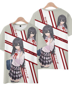 My Youth Romantic Comedy Is Wrong Yukinoshita Yukino T-shirt Cosplay Costume