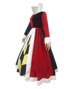 Alice in Wonderland The Red Queen Stages Dress Cosplay Costume