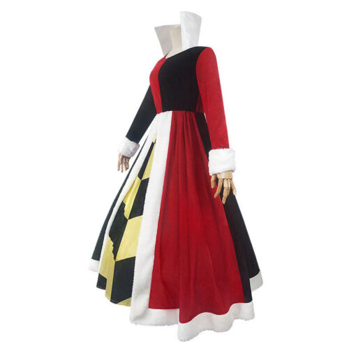 Alice in Wonderland The Red Queen Stages Dress Cosplay Costume