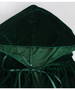 Hocus Pocus Green Cloak Cosplay Costume