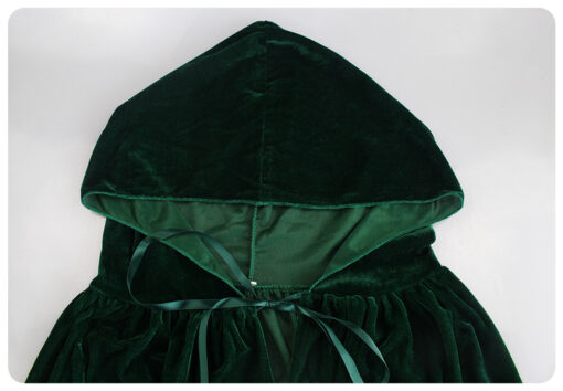 Hocus Pocus Green Cloak Cosplay Costume