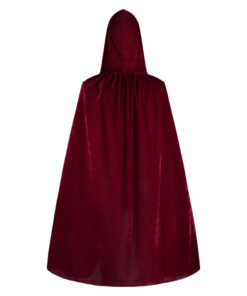 Hocus Pocus Red Cloak Cosplay Costume