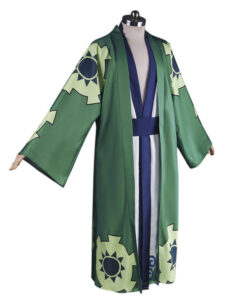 One Piece Roronoa Zoro Kimono Cosplay Costume