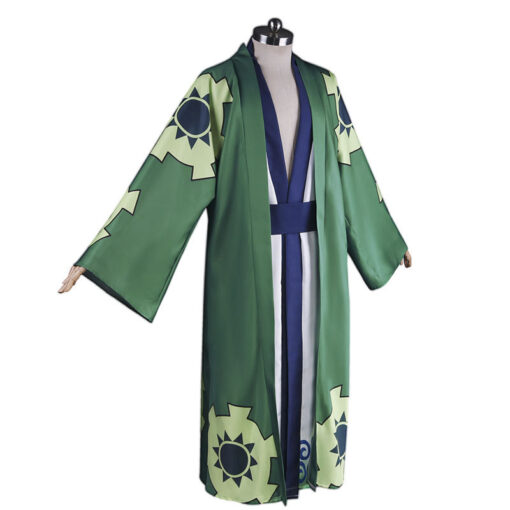 One Piece Roronoa Zoro Kimono Cosplay Costume