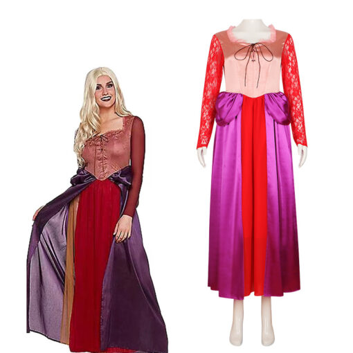 Hocus Pocus Sarah Cosplay Costume