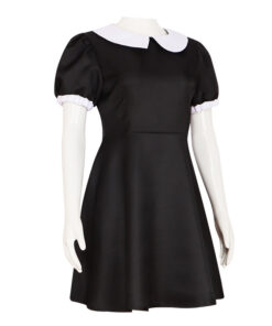 Wednesday Addams Black Dress Cosplay Costume