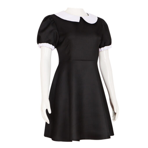 Wednesday Addams Black Dress Cosplay Costume