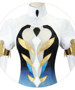 Genshin Impact Furina Water Deity Cosplay Costume