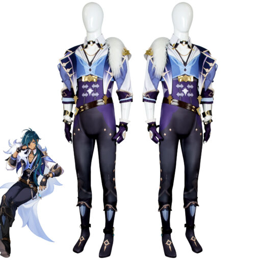 Genshin Impact Kaeya Alberich Cosplay Costume