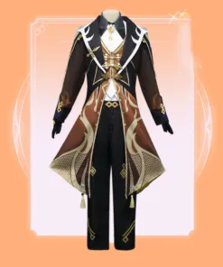 Genshin Impact Zhongli Cosplay Costume