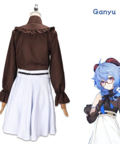 Genshin Impact Collaboration Edition Ganyu Cosplay Costume