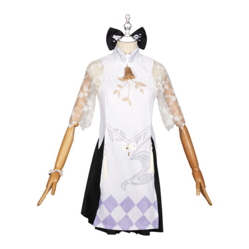 Genshin Impact Heytea Ganyu Cosplay Costume