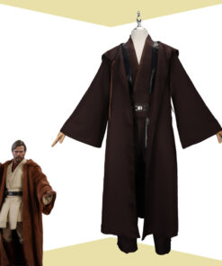 Star Wars Obi-Wan Kenobi Black Cosplay Costume