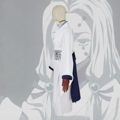 Demon Slayer Kumo oni Ane Kimono Cosplay Costume