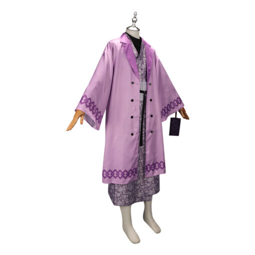 Demon Slayer Shinazugawa Genya Kimono Cosplay Costume