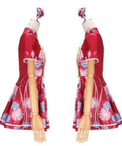 Oshi No Ko Hoshino Ruby in a Spring Festival Qipao Cosplay Costume