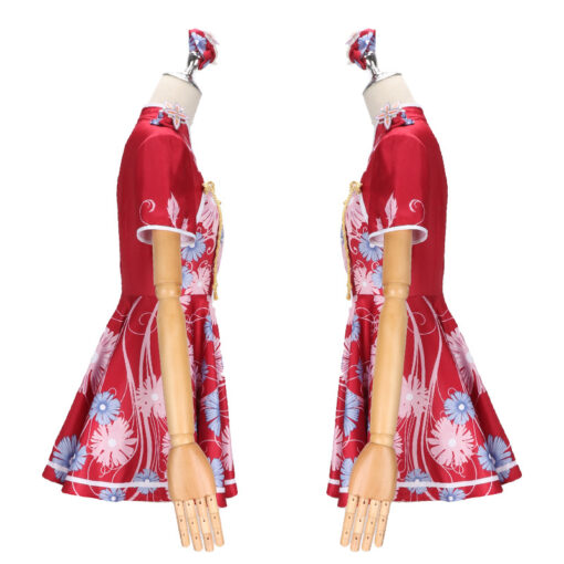 Oshi No Ko Hoshino Ruby in a Spring Festival Qipao Cosplay Costume