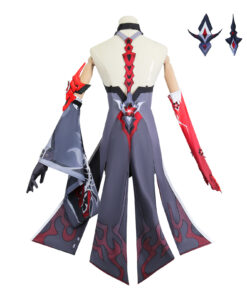 Honkai Star Rail Acheron Red Form Cosplay Costume