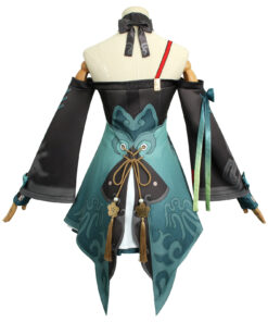 Honkai Star Rail Qingque Cosplay Costume