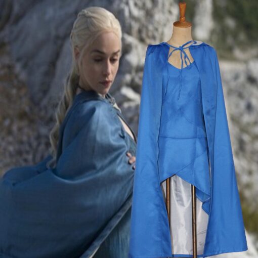 Game of Thrones Daenerys Targaryen Cloak Cosplay Costume