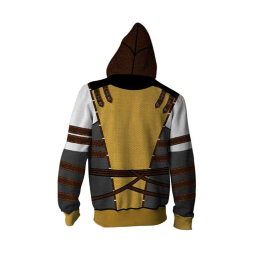 Mortal Kombat Scorpion Sweatshirt Cosplay Costume