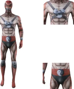 Mortal Kombat Kintaro Bodysuit Cosplay Costume