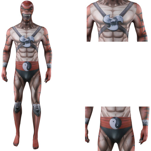 Mortal Kombat Kintaro Bodysuit Cosplay Costume