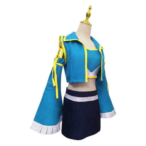 Fairy Tail Lucy Heartfilia Sailor Skirt Cosplay Costume