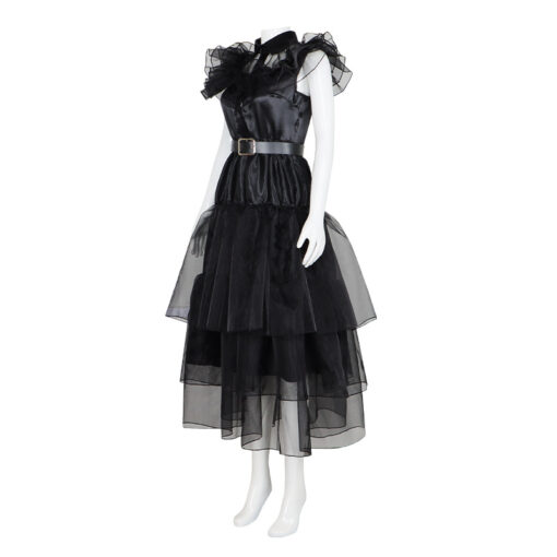 Wednesday Adams Ball Gown Cosplay Costume