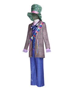 Alice in Wonderland Mad Hatter Cosplay Costume