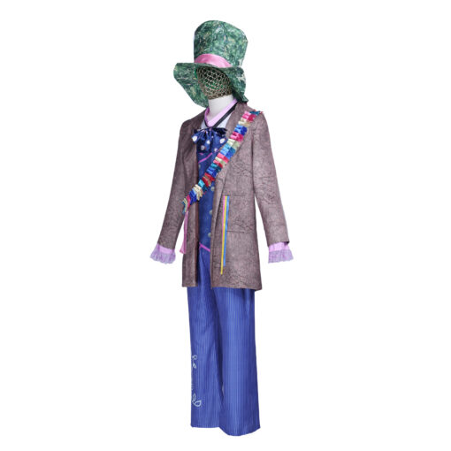 Alice in Wonderland Mad Hatter Cosplay Costume