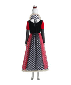 Alice in Wonderland Queen of Hearts Dress Cosplay Costume