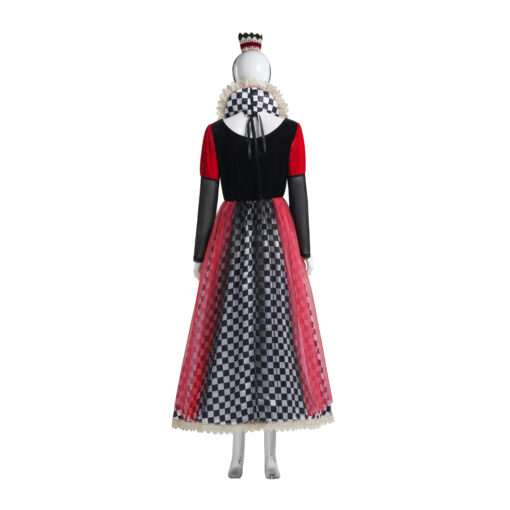 Alice in Wonderland Queen of Hearts Dress Cosplay Costume