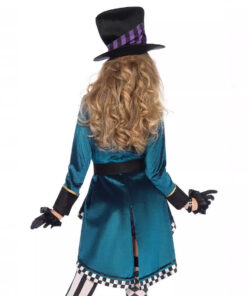 Alice in Wonderland Mad Hatter Stages Cosplay Costume